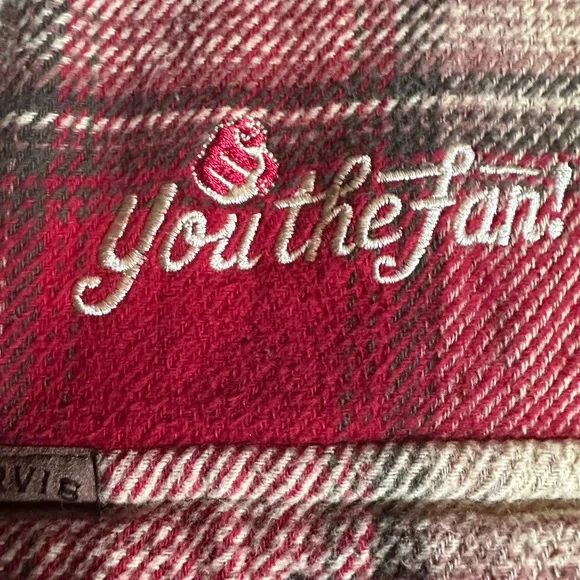 Orvis heavy flannel shirt size large - Picture 3 of 4